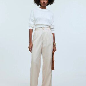 Madewell The Harlow Wide-Leg Pant (Harvest Moon Color)